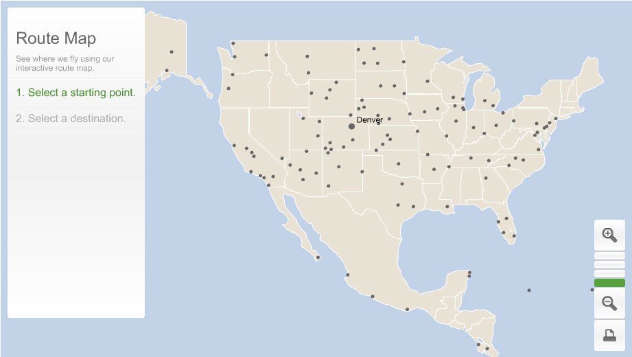 Frontier-Airlines-Route-Map