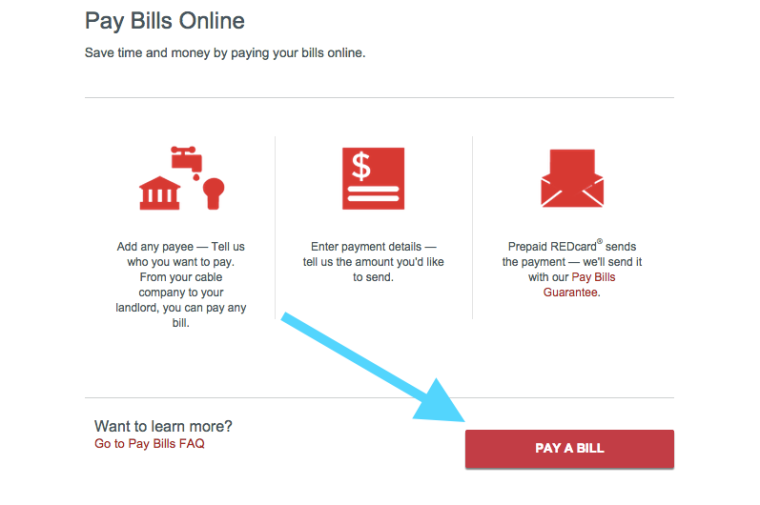 pay my target red card bill online