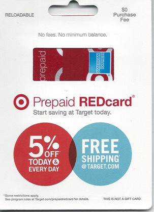 Can customers pay their REDcard credit card balance at a Target store?